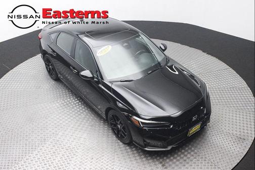 Crystal Black Pearl 2025 Honda Civic Hybrid Sport