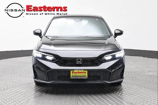 Crystal Black Pearl 2025 Honda Civic Hybrid Sport