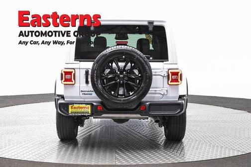 Bright White Clearcoat 2025 Jeep Wrangler 4xe Sahara
