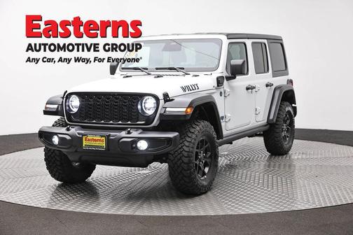 Bright White Clearcoat 2025 Jeep Wrangler 4xe Willys