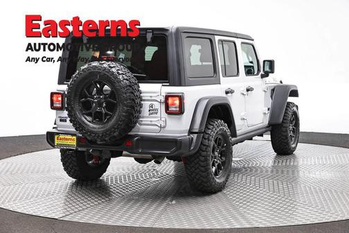Bright White Clearcoat 2025 Jeep Wrangler 4xe Willys