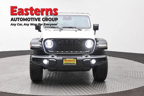 Bright White Clearcoat 2025 Jeep Wrangler 4xe Willys