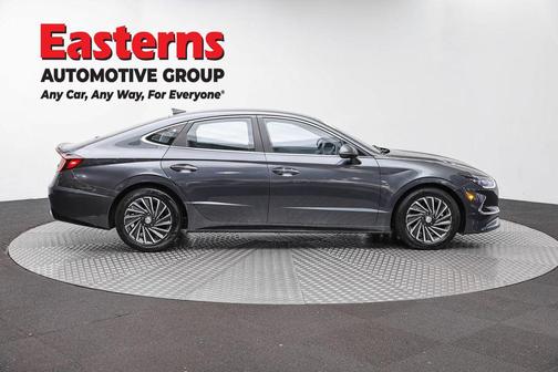 Portofino Gray 2023 Hyundai SONATA Hybrid SE