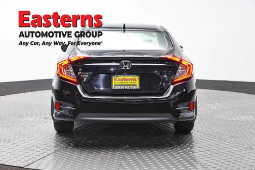Black 2017 Honda Civic EX