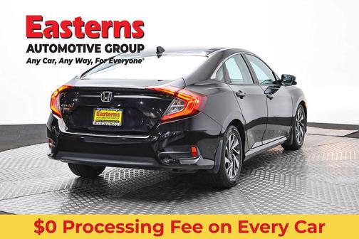 Black 2017 Honda Civic EX