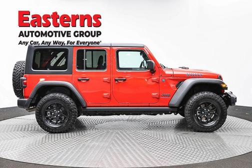 Firecracker Red Clearcoat 2025 Jeep Wrangler 4xe Willys