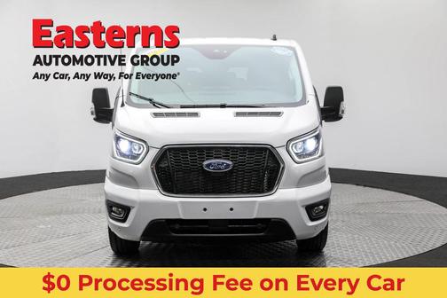 Oxford White 2023 Ford Transit-350 XLT