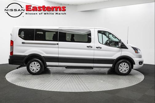 Oxford White 2023 Ford Transit-350 XLT