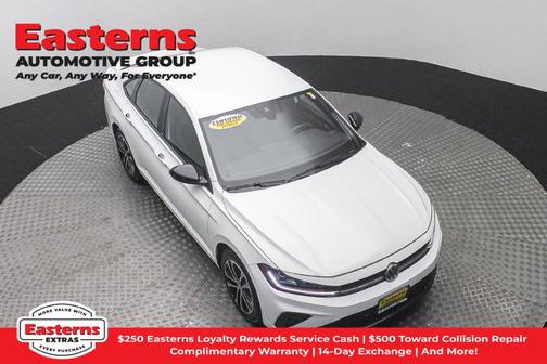Pure White 2025 Volkswagen Jetta 1.5T Sport