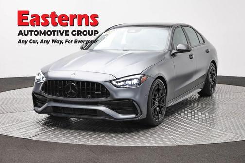 Gray 2023 Mercedes-Benz AMG C 43 4MATIC