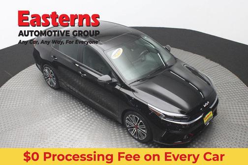 Aurora Black 2023 Kia Forte GT