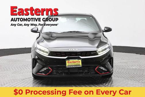 Aurora Black 2023 Kia Forte GT