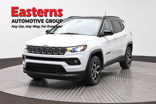 Bright White Clearcoat 2025 Jeep Compass Limited