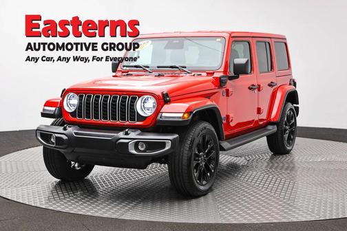 Firecracker Red Clearcoat 2025 Jeep Wrangler 4xe Sahara