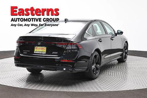 Crystal Black Pearl 2023 Honda Accord Hybrid Sport