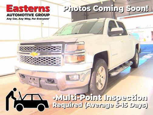 Summit White 2015 Chevrolet Silverado 1500 1LT