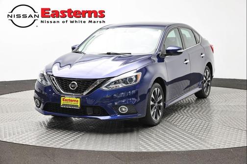 Deep Blue Pearl 2019 Nissan Sentra SR
