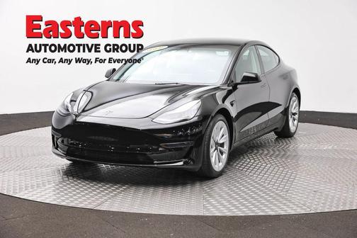 Solid Black 2023 Tesla Model 3 Standard Range