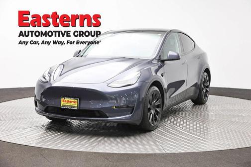 Deep Blue Metallic 2022 Tesla Model Y Long Range Dual Motor All-Wheel Drive