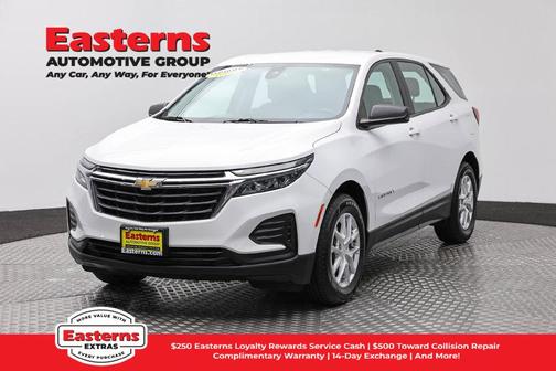 Summit White 2023 Chevrolet Equinox LS