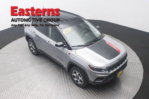 Billet Silver Metallic Clearcoat 2022 Jeep Compass Trailhawk