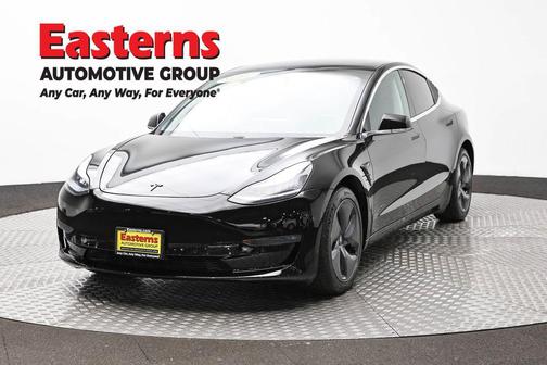 Solid Black 2020 Tesla Model 3 Long Range