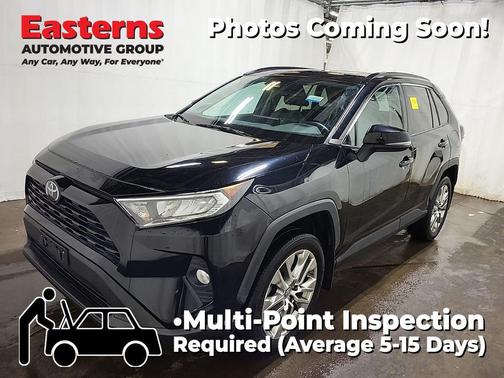 Midnight Black Metallic 2019 Toyota RAV4 XLE Premium