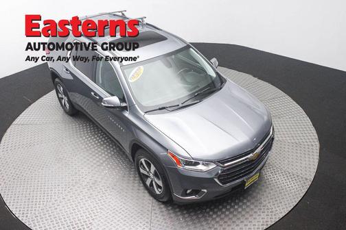 Satin Steel Metallic 2018 Chevrolet Traverse LT Leather