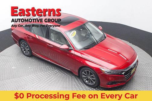 Radiant Red Metallic 2021 Honda Accord EX-L 1.5T