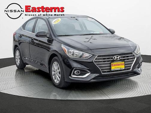 Absolute Black 2020 Hyundai Accent SEL