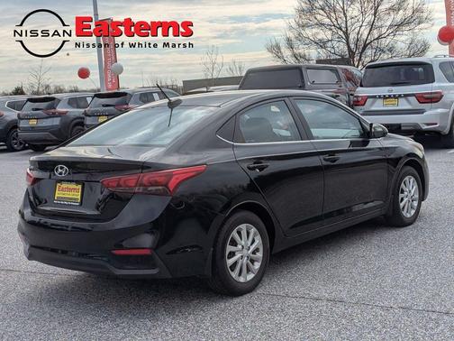 Absolute Black 2020 Hyundai Accent SEL