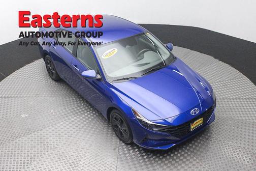 Intense Blue 2022 Hyundai ELANTRA HEV Blue