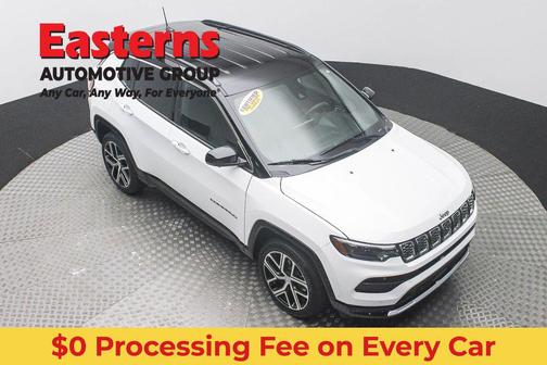 Bright White Clearcoat 2024 Jeep Compass Limited