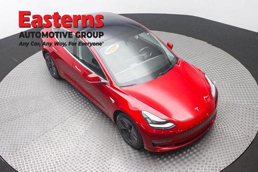 Red Multi-Coat 2018 Tesla Model 3 Long Range