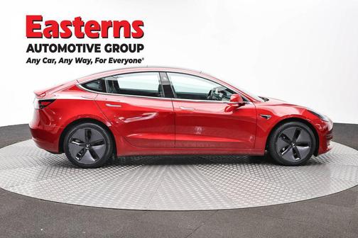 Red Multi-Coat 2018 Tesla Model 3 Long Range