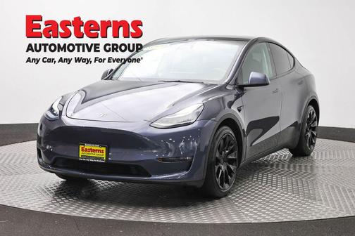 Gray 2021 Tesla Model Y Long Range Dual Motor All-Wheel Drive