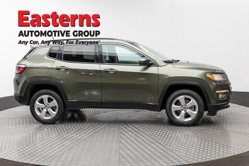 Olive Green Pearlcoat 2021 Jeep Compass Latitude