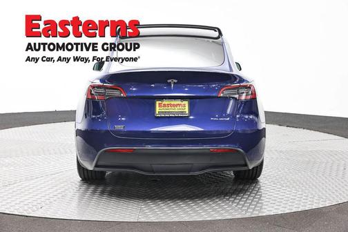Blue 2021 Tesla Model Y Long Range