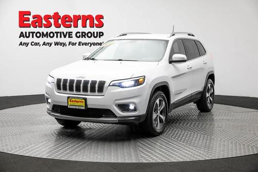 Bright White Clearcoat 2019 Jeep Cherokee Limited