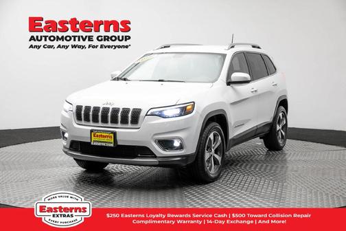 Bright White Clearcoat 2019 Jeep Cherokee Limited