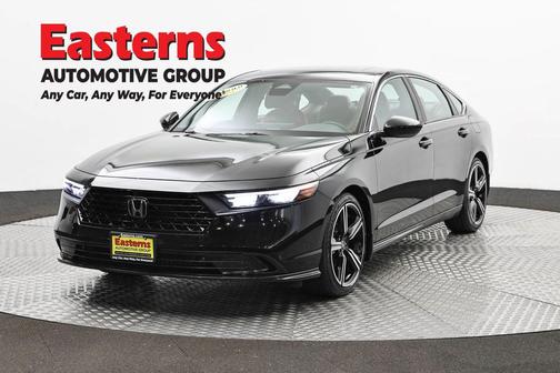 Crystal Black Pearl 2024 Honda Accord Hybrid Sport