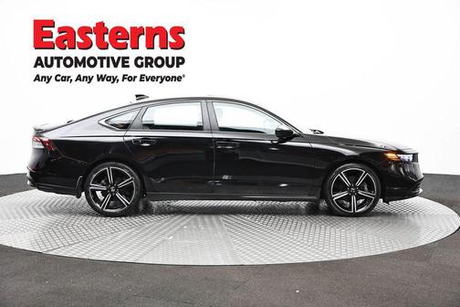 Crystal Black Pearl 2024 Honda Accord Hybrid Sport