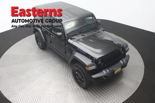 Black Clearcoat 2024 Jeep Wrangler 4xe Willys