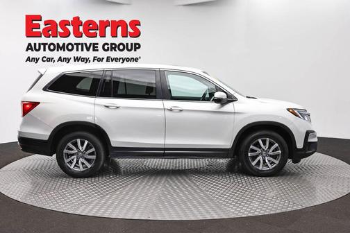 White Diamond Pearl 2019 Honda Pilot EX-L