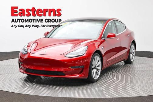 Red Multi-Coat 2018 Tesla Model 3 Long Range