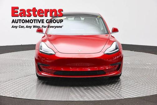 Red Multi-Coat 2018 Tesla Model 3 Long Range