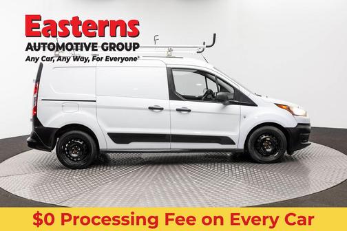 Frozen White 2020 Ford Transit Connect XL Cargo Van