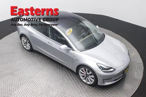 Silver 2018 Tesla Model 3 Long Range
