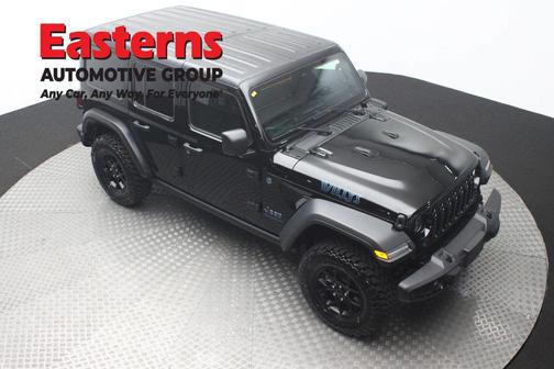 Black Clearcoat 2025 Jeep Wrangler 4xe Willys