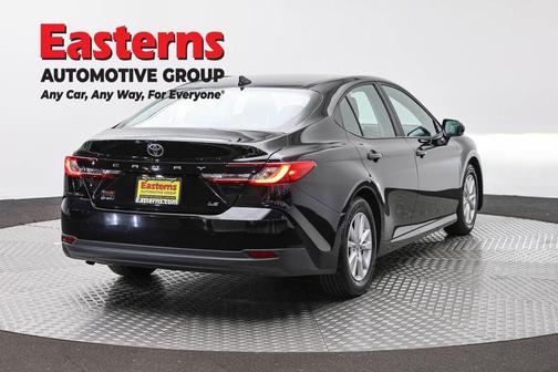 Midnight Black Metallic 2025 Toyota Camry LE